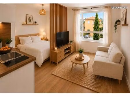 studio 25m² meublé