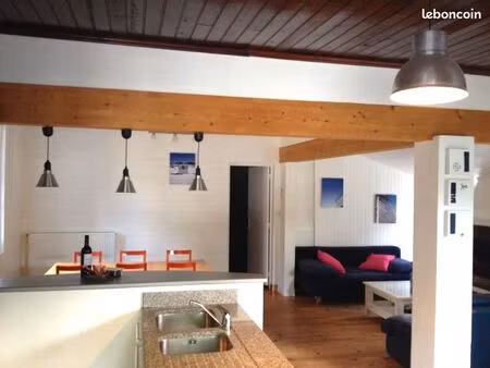 maison meublée 110m2 - jardin 200m2 - 4 chambres