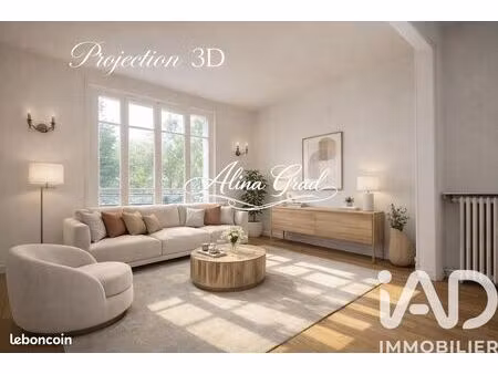 appartement 3 pièces 60 m²