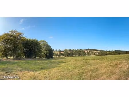 terrain à aménager - projet de lotissement