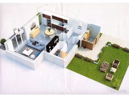 a louer maison cprmelles le royal 70 m2