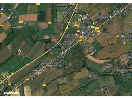 terrain 550 m² val d arry