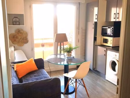 location appartement t2 meublé aix-les-bains terrasse garage cave