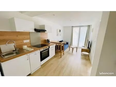 t2 meublé récent de 31 m² avec balcon  parking  ascenseur – à 7 min de la suisse