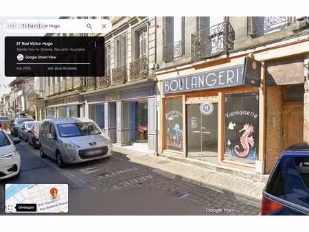 local commercial 140 m² avec garage et cave rue victor hugo – disponible immédiatement