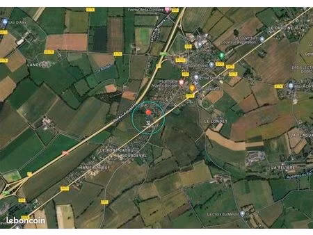 terrain 444 m² val d arry