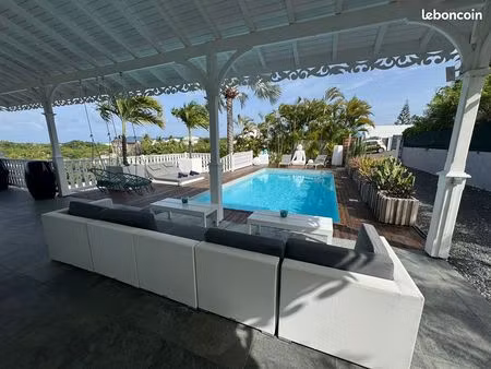 villa saint francois 300m2  residence bellevue  4ch  piscine et jacuzzi