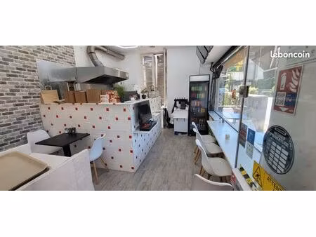 à vendre – restaurant de restauration rapide