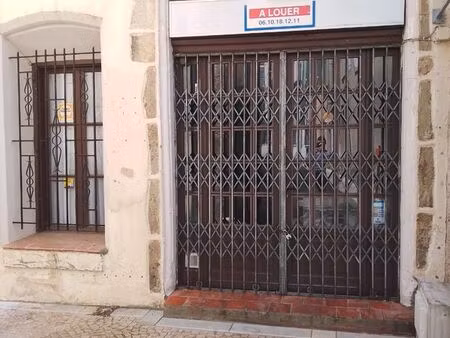 local commercial 44 m2 - hyper centre ville
