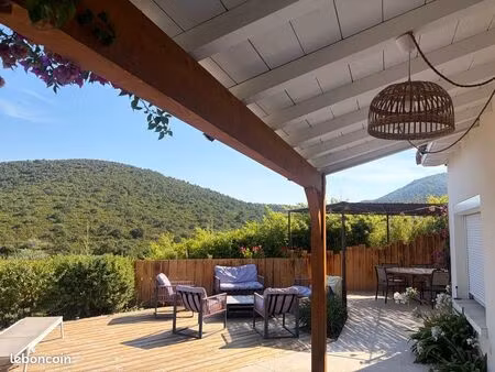 villa face a la nature sans aucun vis-à-vis