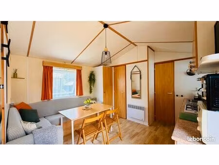 mobil-home 4/6 personnes – face mer – fort potentiel locatif