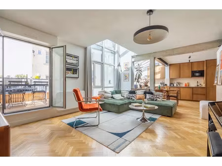 vente appartement 5 pièces 91 m² à paris 18ème (75018)  1 490 000 €