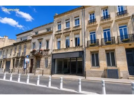 local commercial + cave à vendre bordeaux / 165m²