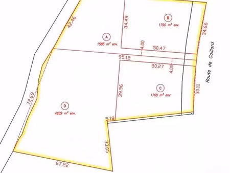 4 terrains prêts à construire en zone artisanale