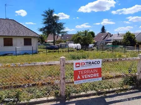 terrain constructible à vendre
