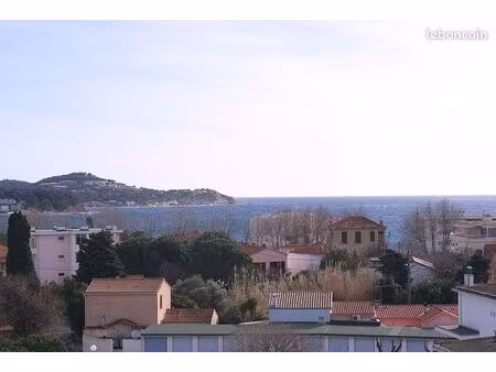 mar vivo (la seyne) t2-55m²au calme-vue mer-non meublé