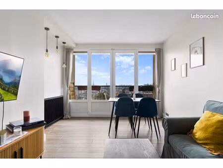 vends appartement avec vue panoramique sur paris - 55m² - suresnes