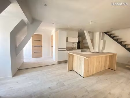 grand et bel appartement en duplex dijon centre-ville refait à neuf