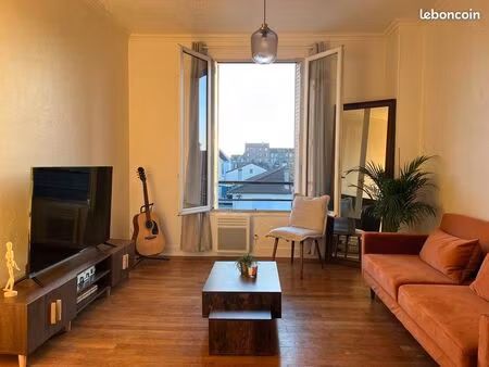 duplex meublé 52 m2 - secteur chanzy