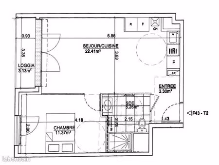 location appartement t2