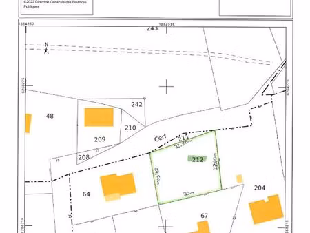 terrain 799 m² selongey