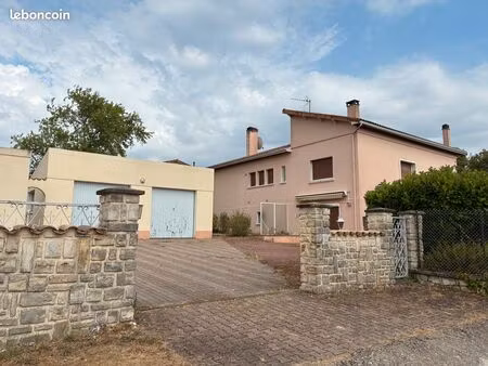 maison nersac 180 m2 + garages + terrain constructible