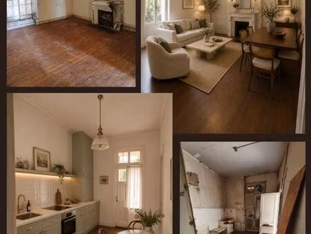◊◊ maison 85m² + jardin + garage - centre-ville saintes ◊◊