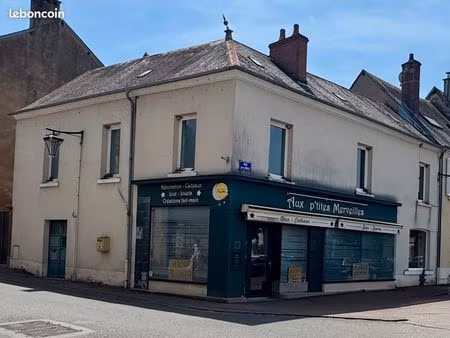local commercial 250 m² avec appartement – les aix-d’angillon