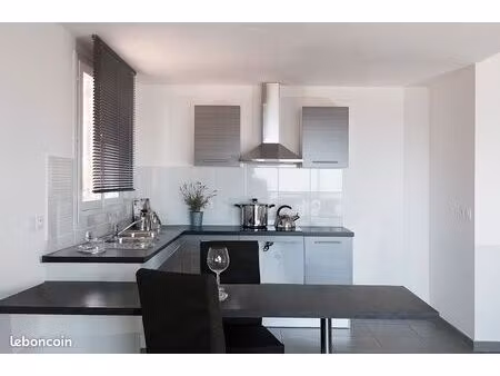 t3 lumineux avec terrasse et vue – 67 m² – 2 parkings – montgaillard / camélias