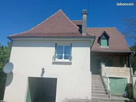 maison altillac 100 m2 sur sous sol total