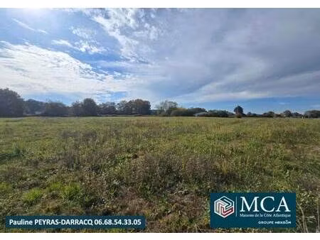 terrain constructible à vendre
