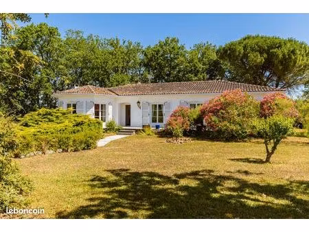maison spacieuse de 170 m² avec sous-sol intégral  grand jardin arboré
