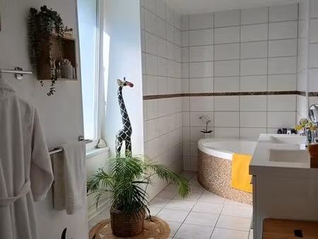 appartement f5 avec terrain