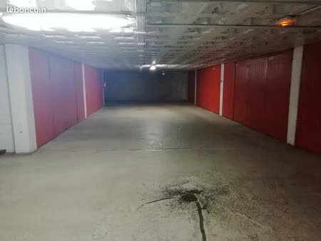 parking sous sol fermé