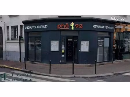 fonds de commerce restaurant 45 m²