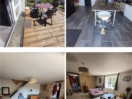 maison en pierres rénovée avec studio indépendant – 249 000 – serre-les-sapins