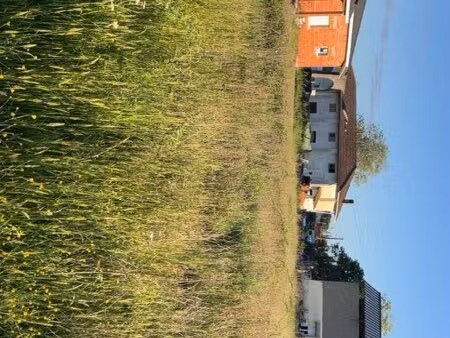 terrain à vendre constructible