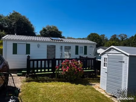 ? à vendre – magnifique mobil-home avec vue sur mer ?