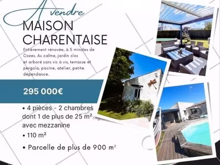 maison en pierres de 110 m2
