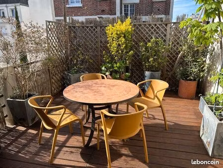 duplex t2/3 avec terrasse - 61m2 - st-mandé