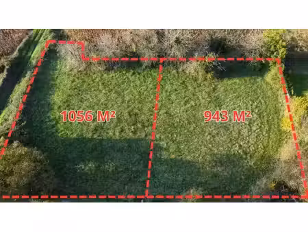 vente terrain 1056 m² à chatellerault (86100)  30 000 €