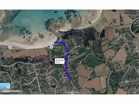 maison proximité plage de sable fin et du petit port _ trélévern 22