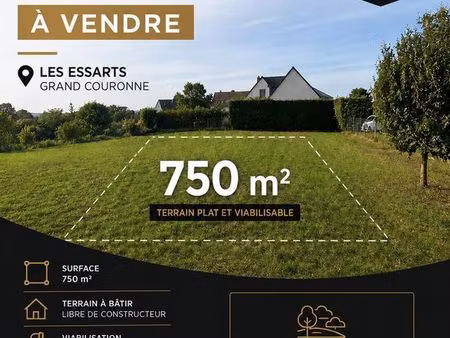 terrain à bâtir - les essarts