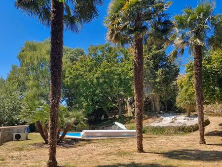 propriété rare - grand terrain arboré 3000 m² - maison 195 m² + appartement - piscine
