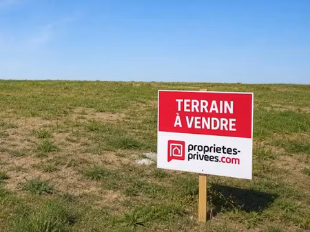 vente terrain 1395 m² à ménonval (76270)  45 000 €