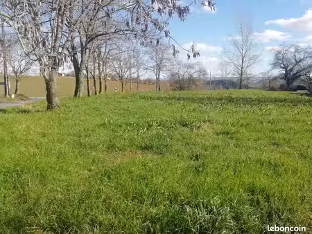 terrain 500m² environ à 5 min de bourg saint bernard  20 min de balma et 20 min péage de l