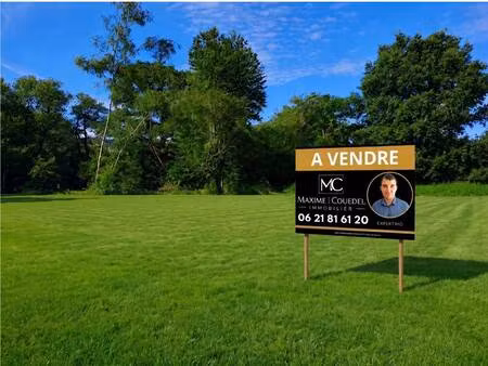 terrain constructible viabilisé à vendre