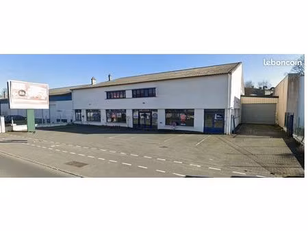 local commercial et entrepôt 670m² sur parcelle 900m² dinan-quevert