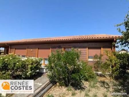 maison en bois en viager 7 pièces 175 m²
