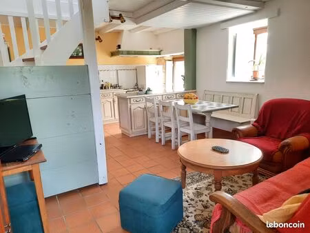 maison meublée t3 tt confort wifi au calme à 300m de la mer